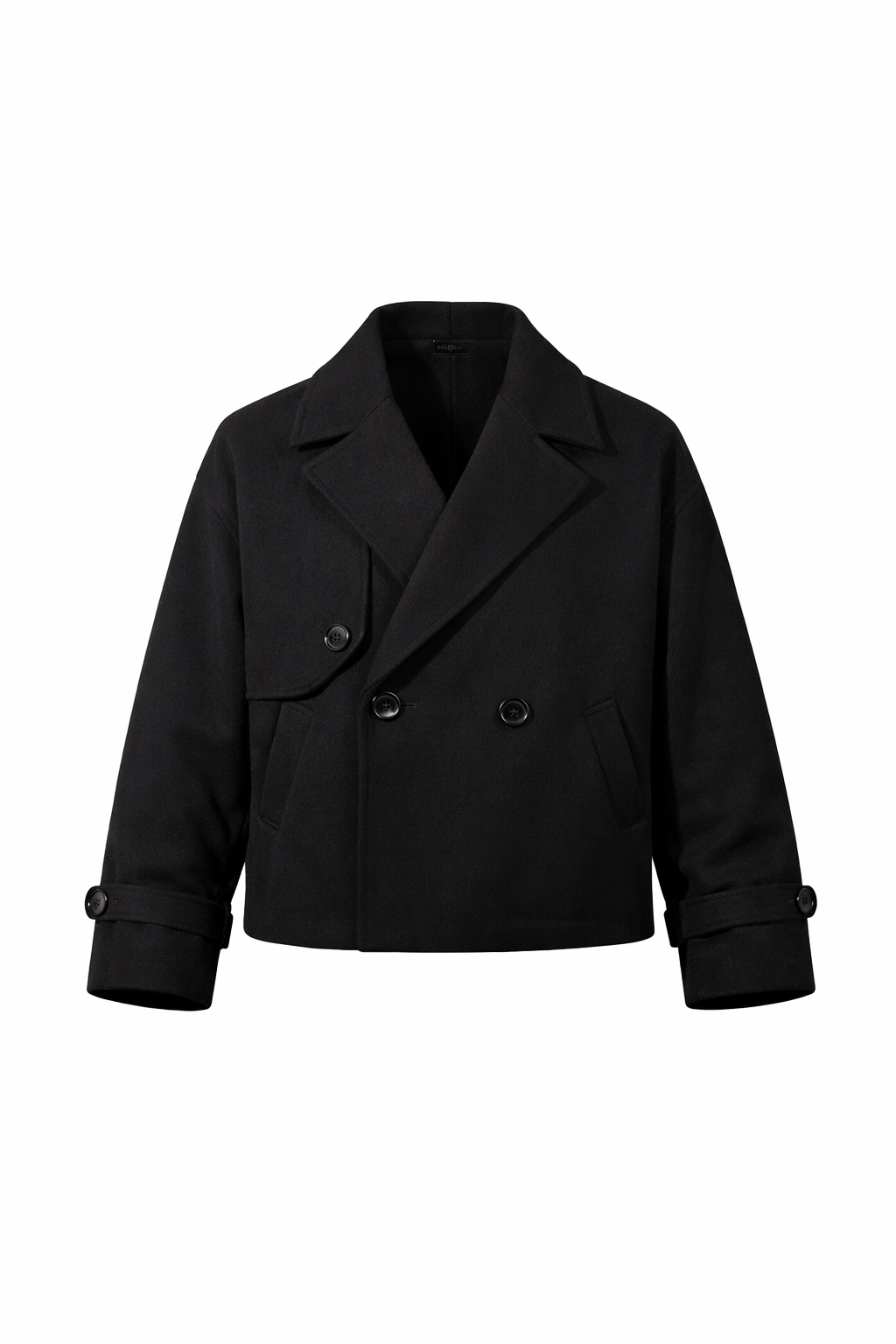 Balmo Black Peacoat